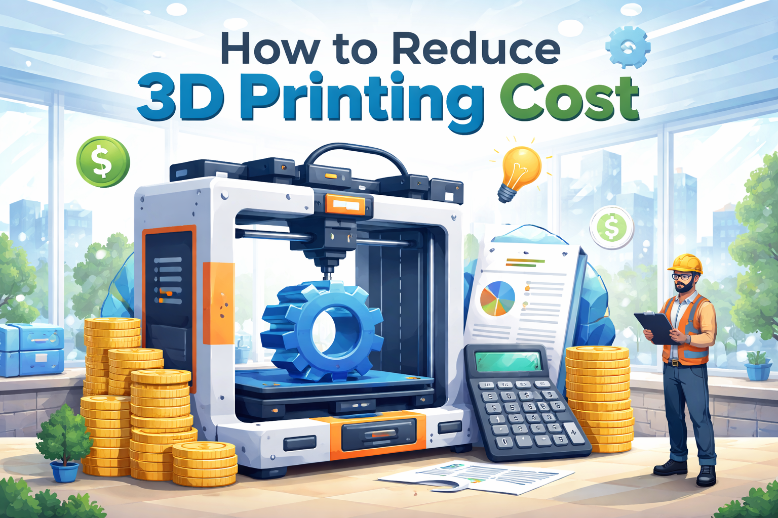 How to Reduce 3D Printing Cost